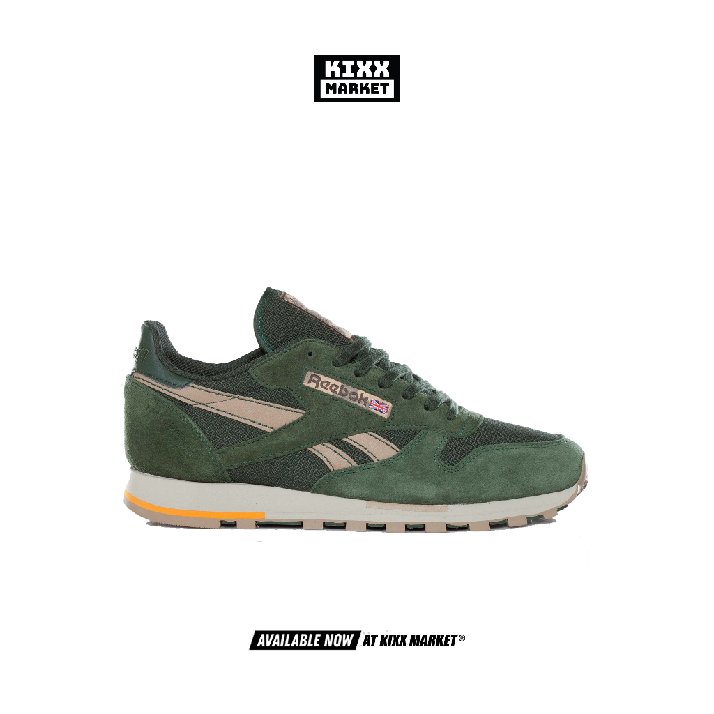 Reebok Classic Leather Utility Suede Olive Green