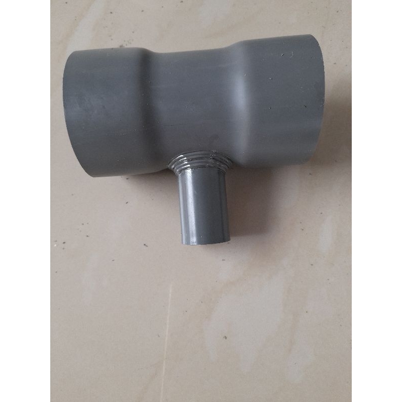 RB tee 6x1 vlok tee 6 inc ke 1 inc dan tee cross