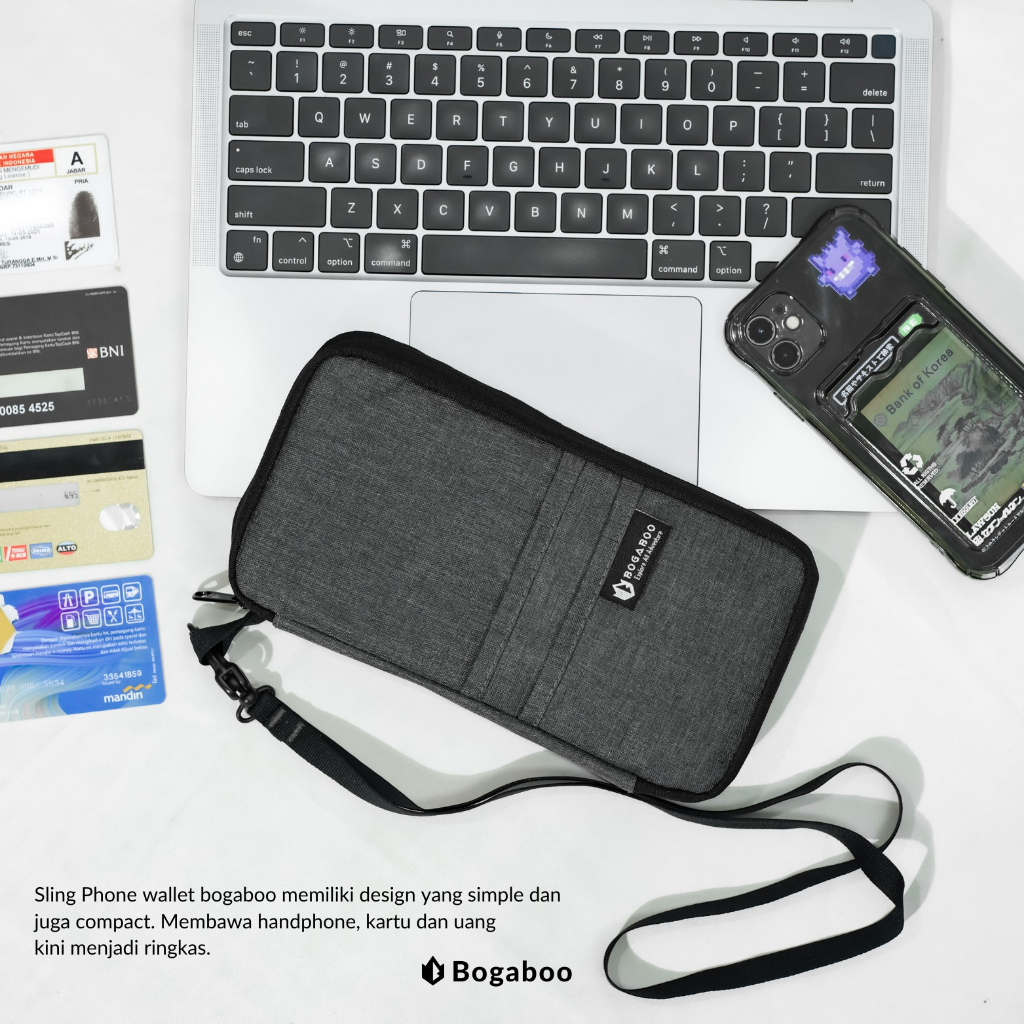 BOGABOO dompet travel wallet organizer - dompet pasport bag - dompet multifungsi