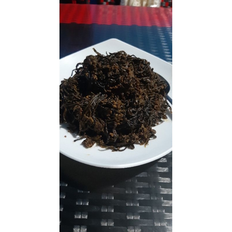 

Rendang Pucuk Ubi (Daun Singkong)200 gr Khas Sumbar