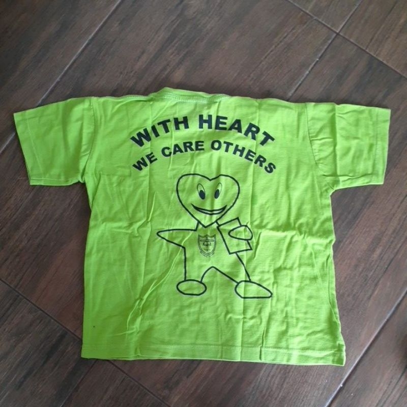 Kaos olahraga TK  BPK Penabur