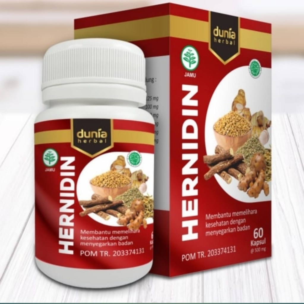 

HERNIDIN Herbal Hernia & Gangguan Pencernakan