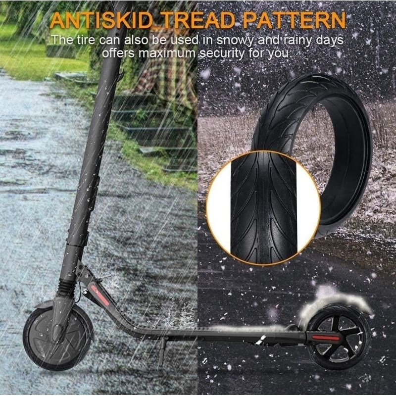 Ban luar solid Ninebot Segway 200x50 ES1/ES2/ES4