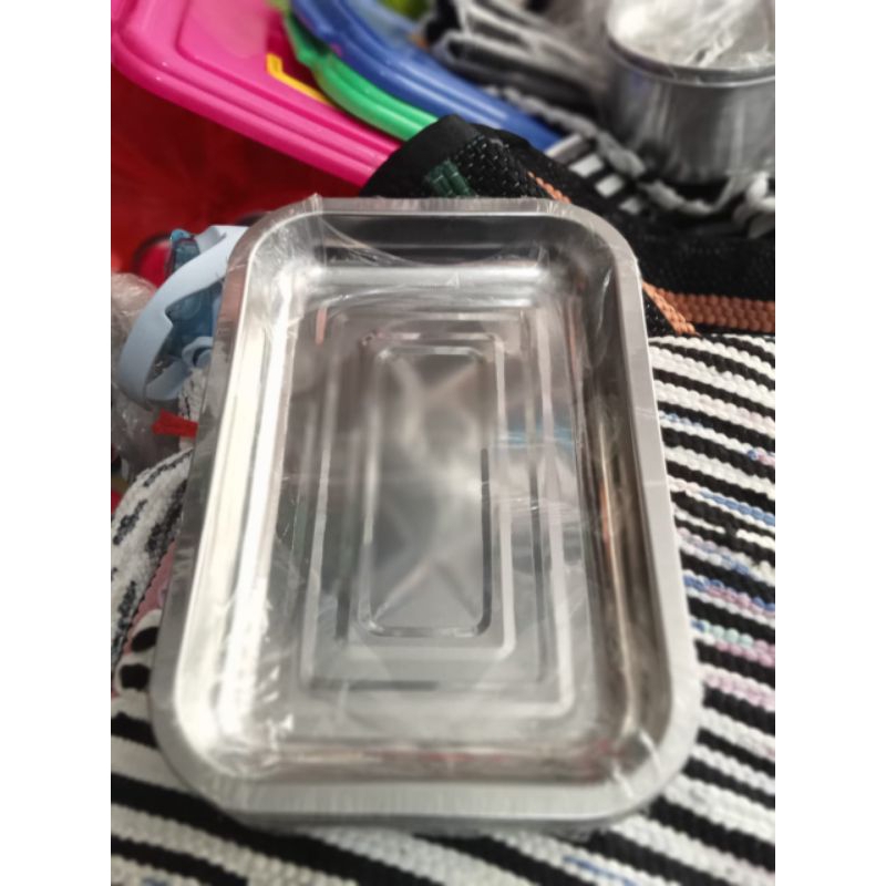 NAMPAN KALENG PERSEGI / NAMPAN BAKI STAINLES / NAMPAN 555 / NAMPAN PRASMANAN/ BAKI KOTAK