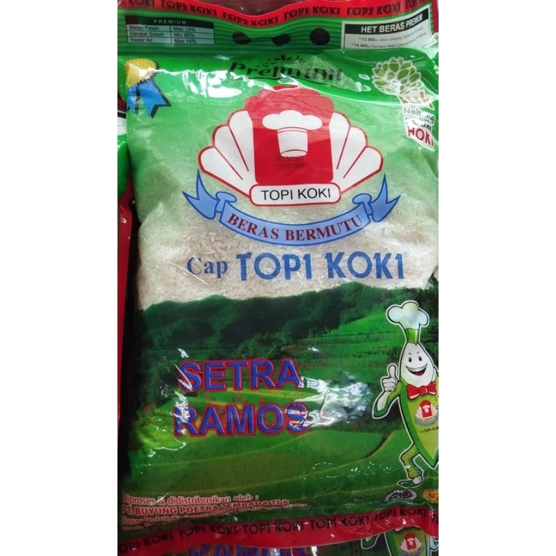 

Beras Topikoki Setra Ramos 5kg