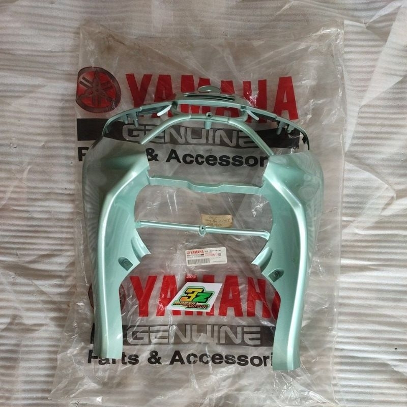 Cover dada dasi panel tameng depan yamaha nouvo nuvo lele 5LW hijau tosca pms original ygp nos / 5LW