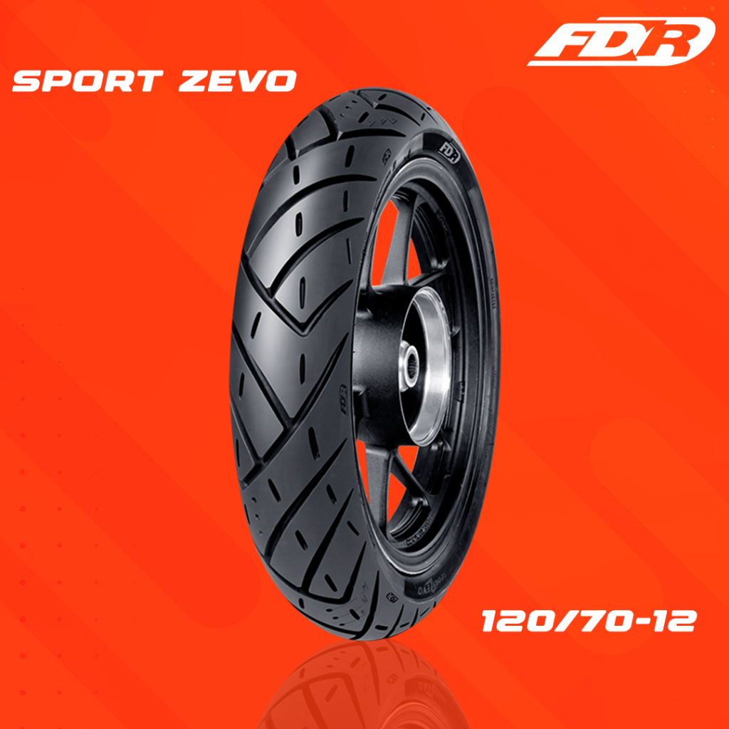 Ban FDR Sport Zevo Tubeless (120/70 - 130/70) RING 12 / BAN MOTOR RING 12 MATIC