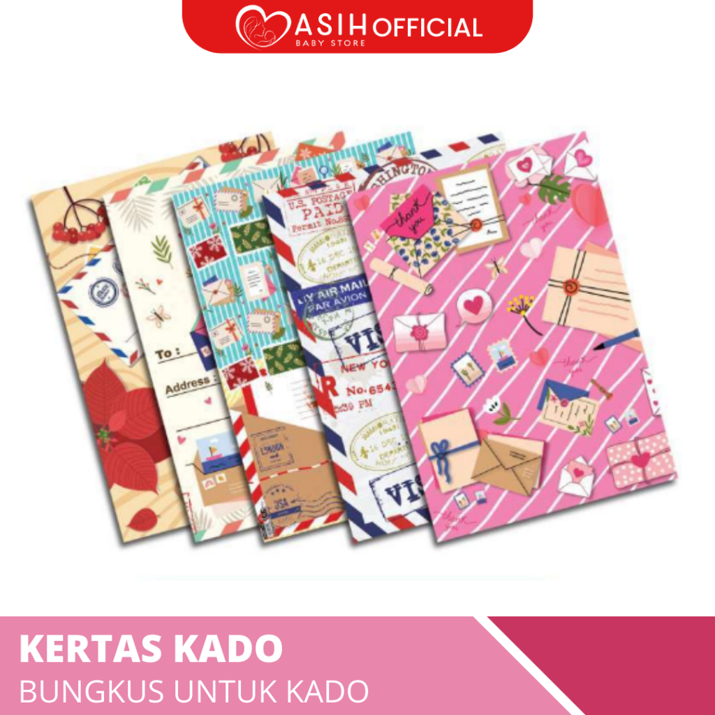 

Kertas Kado Per Lembar Ukuran Besar Kecil