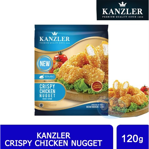 

Kanzler Crispy Chicken Nugget 120 Gram (isi 6 Pcs)