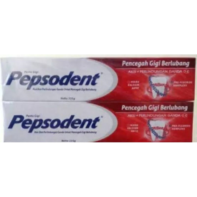 Pepsodent 225g/ pasta gigi Pepsodent/ Pepsodent/ Pepsodent jumbo