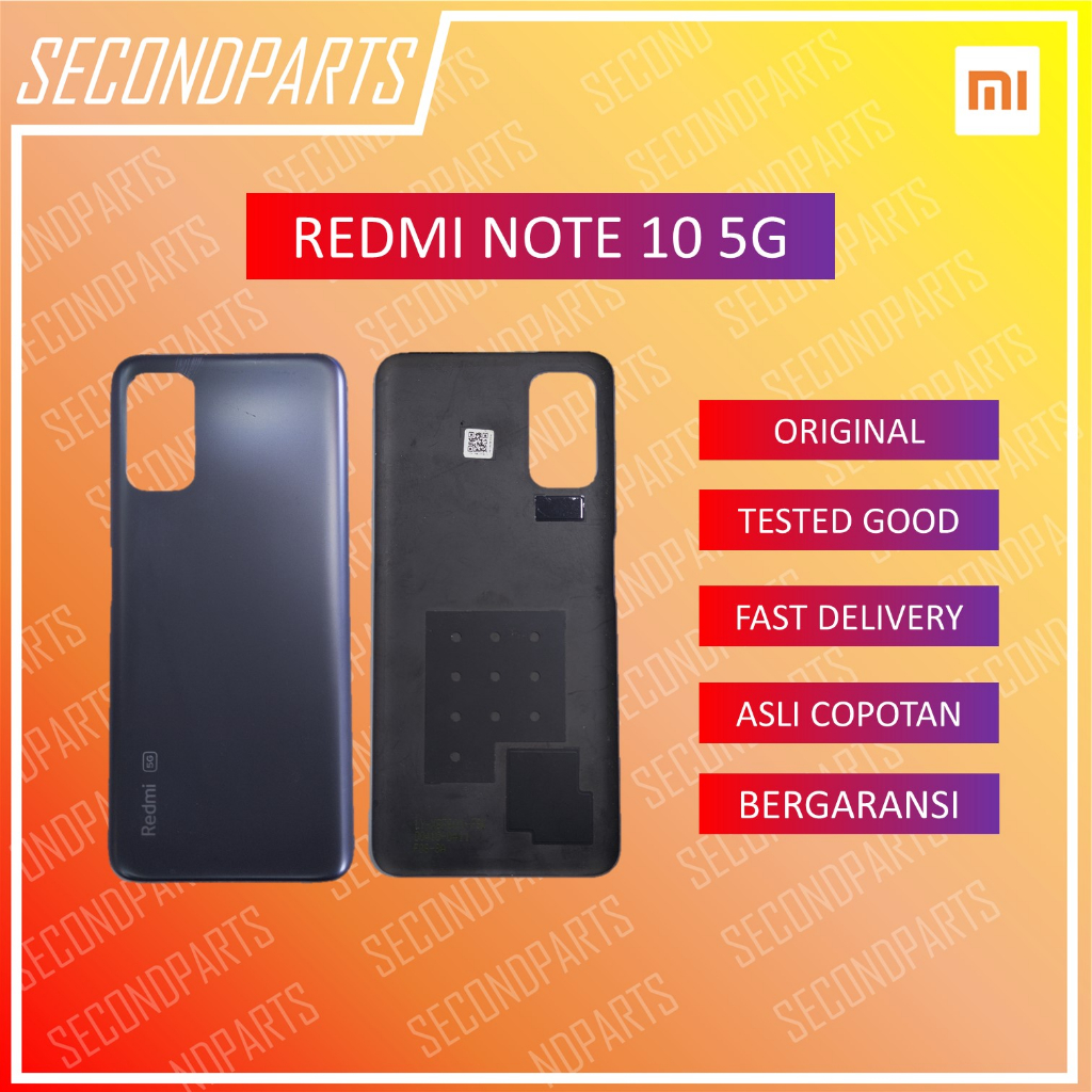 BACK COVER CASING BACKDOOR XIAOMI REDMI NOTE 10 5G ORIGINAL COPOTAN
