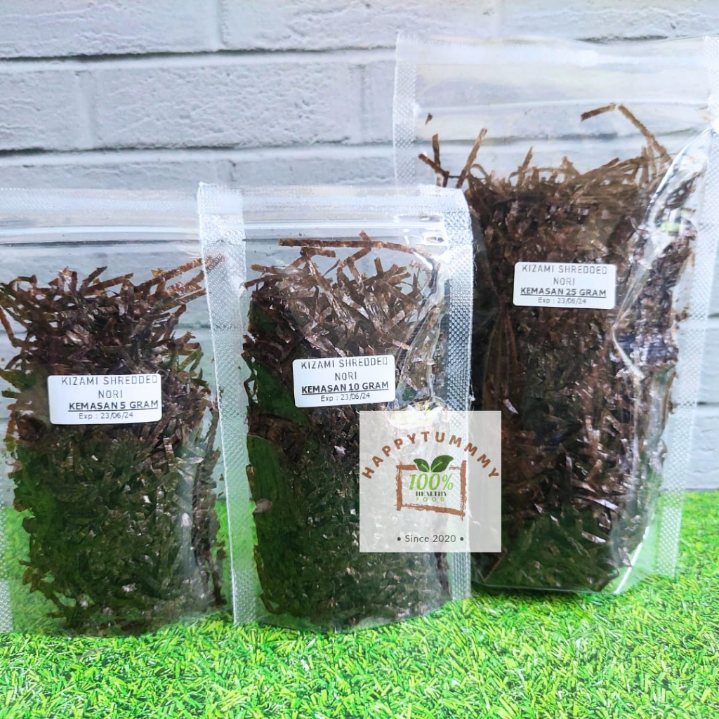 

HPT - Kizami Shredded Nori | Kizaminori | Nori Potongan 5 10 25 GR