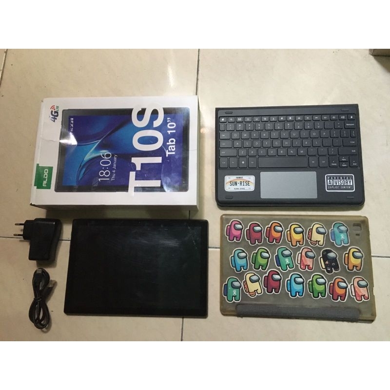 Table Aldo T10S second (masih mulus baru beberapa kali pakai) + gratis keyboard