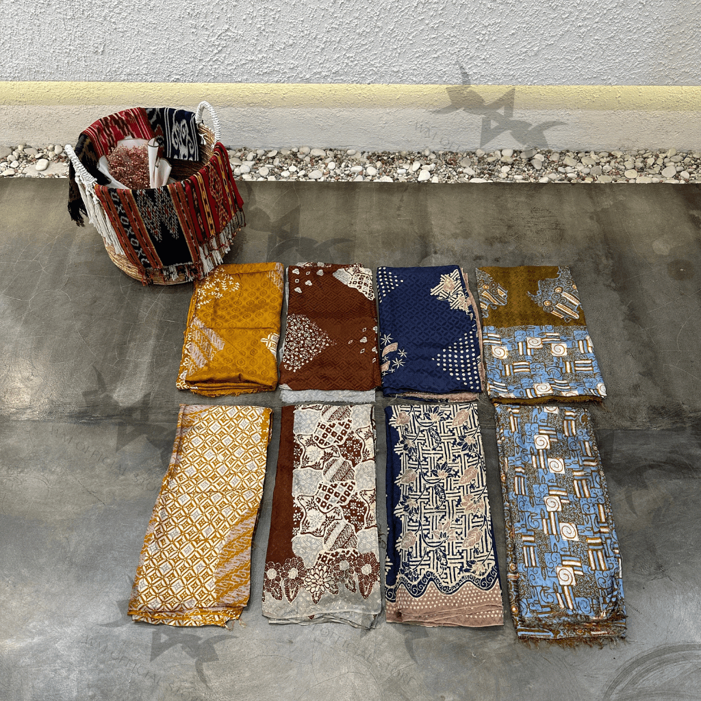 Setelan Kain Batik Viscose Motif Juli/ Kain Batik Setelan