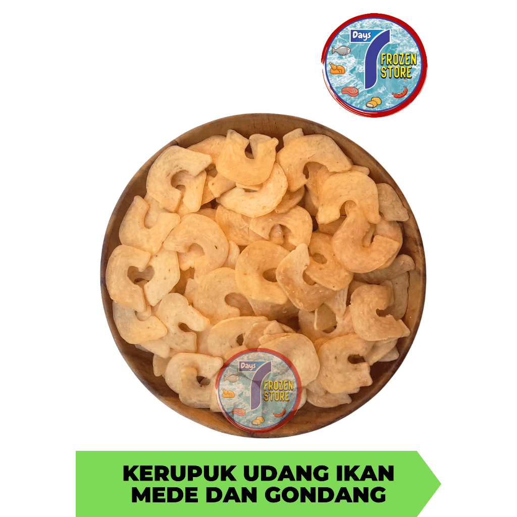 

Kerupuk Udang Ikan Mentah Mede 250 gr