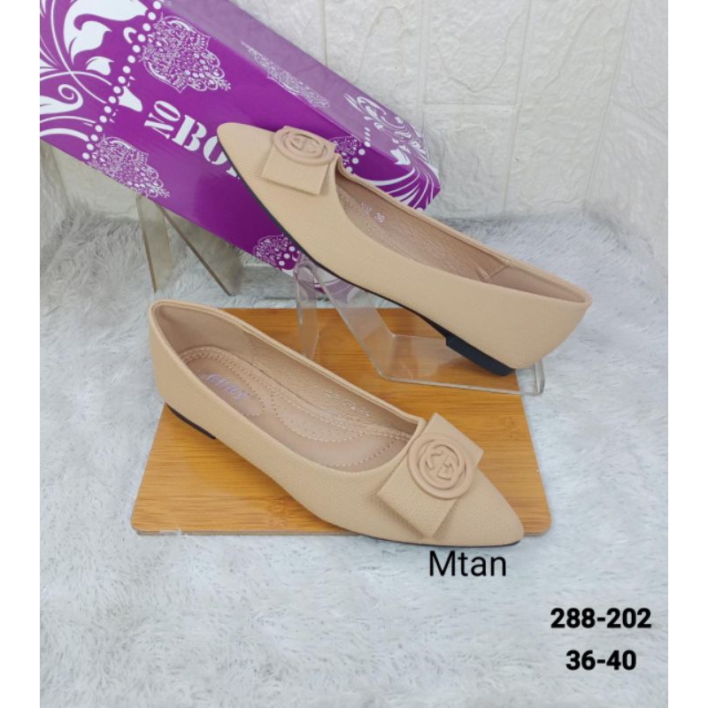 SEPATU FLAT IMPORT WANITA NOBODY 288-202