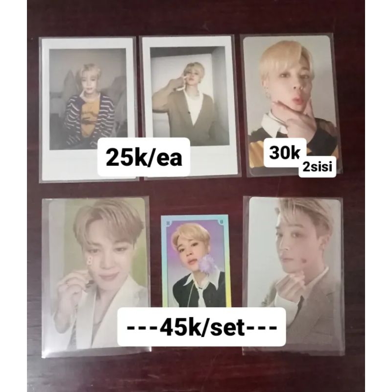Photocard Official BTS Deco kit festa butter bts world hybe insight postcard membership