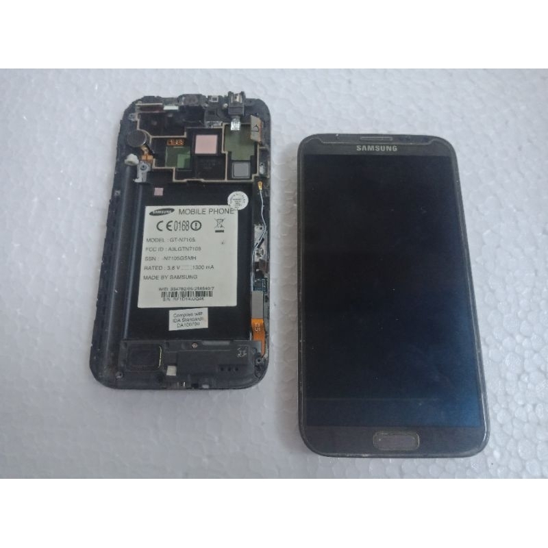 Lcd sepaket samsung note 2 4G (Gt-n7105)