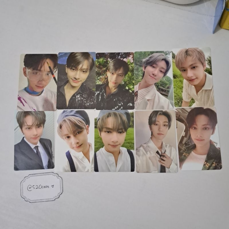 photocard pc seveenten jun the8 minghao soco alfine jun kuas carver face the the sun an ode hope ver