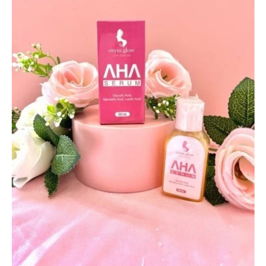 Aha serum osyin glow, AHA Dosting Osyin BPOM