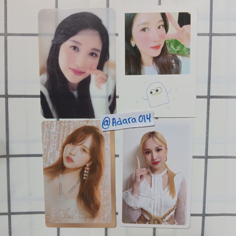 [READY] PHOTOCARD OFFICIAL TWICE MINA DICON JAPAN