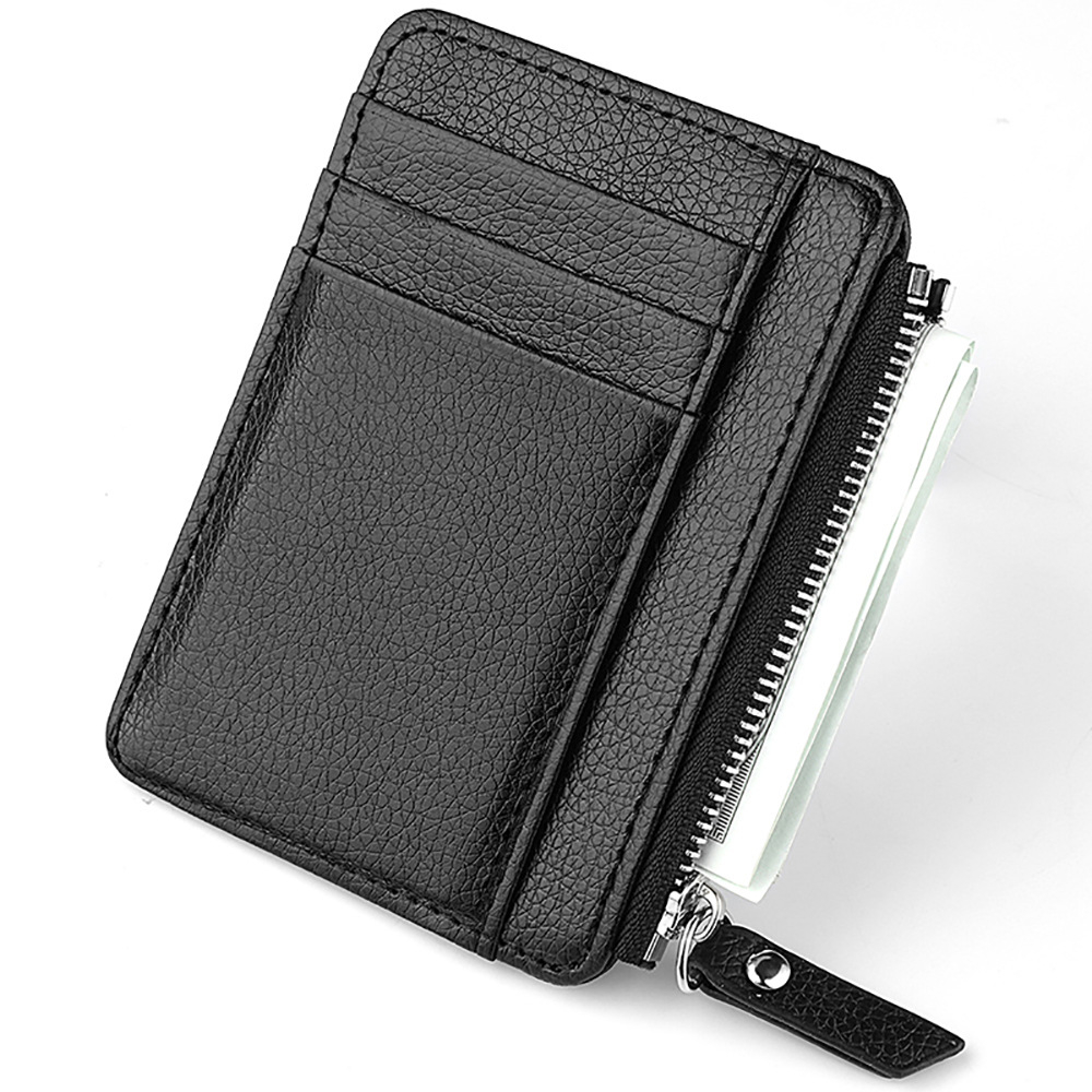 DOMPET KARTU POLOS KEKINIAN KULIT CARD HOLDER SIMPLE BOULE WA761B5 HITAM RESLETING WANITA BISA PRIA ATM TERBARU WALLET MINI SLIM DESIGN BRANDED KOREA REMAJA