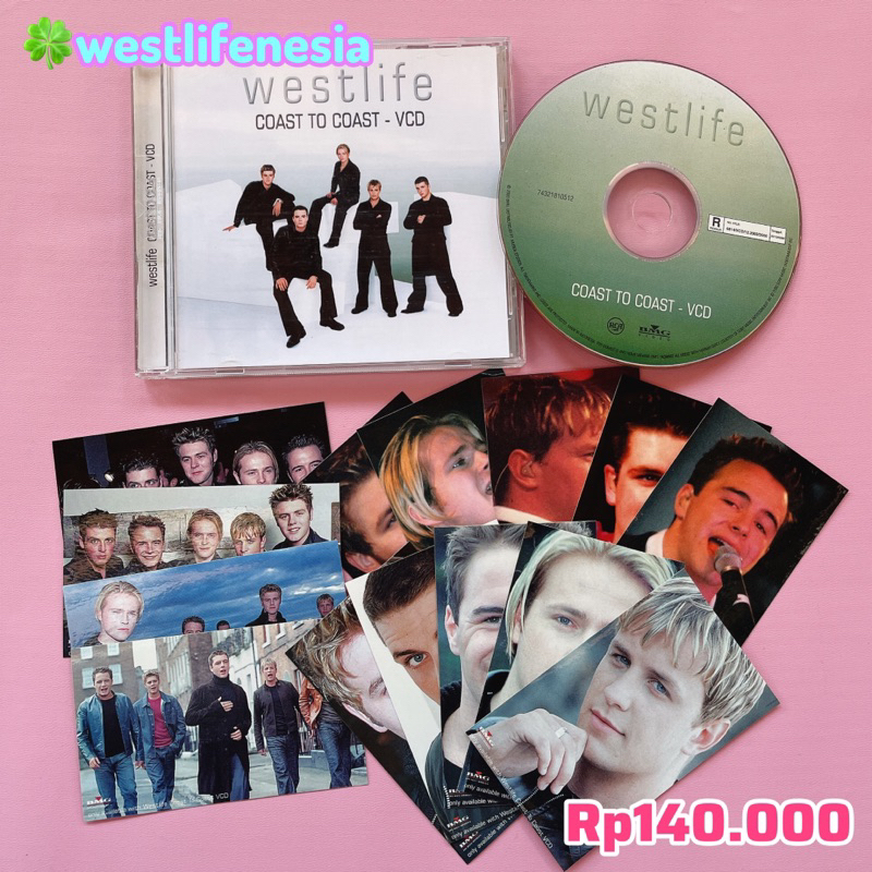 VCD Westlife - Coast To Coast Up Close and Personal