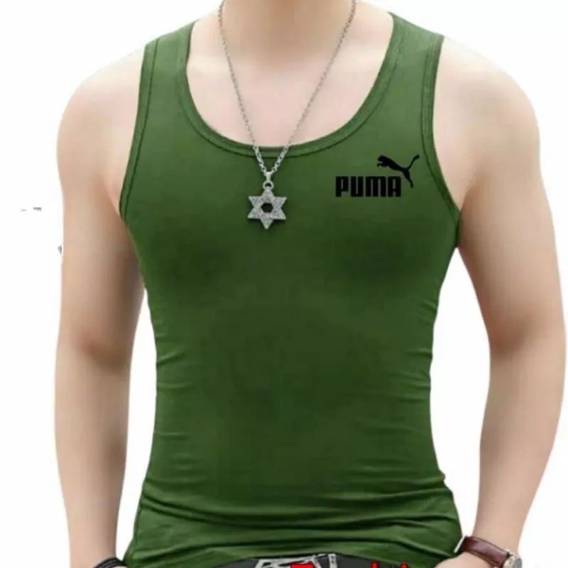 Niswaolshop77 - Puma Singlet Pria Dewasa Distro Kaos Dalam Cowok Singlet Lelaki Cotton singlet murah