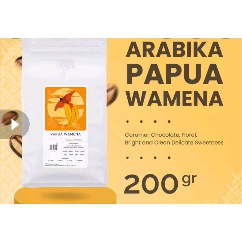 

Kopi Wamena Papua 200gr