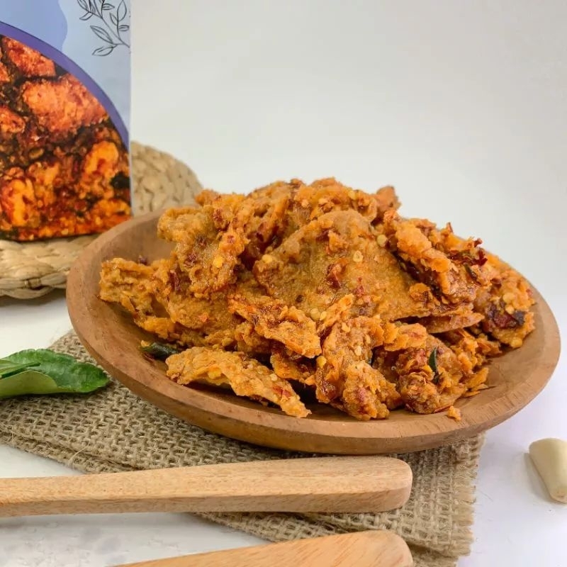 

JAJANAN GORENG/KULIT CRISPY PEDAS DAUN JERUK & KULIT CRISPY ORIGINAL GURIH 100gr