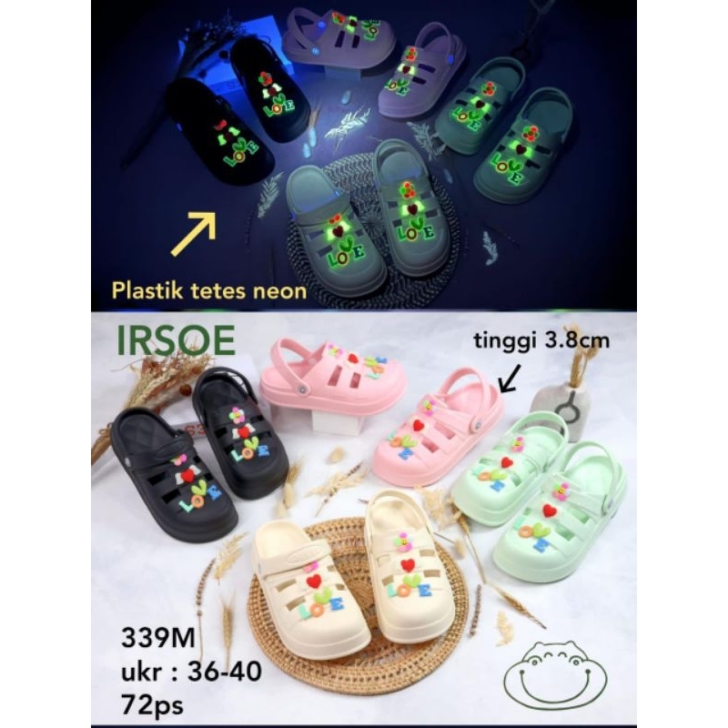 SANDAL CEWEK IRSOE / SANDAL CEWEK KARET / SANDAL BAIM CEWEK IRSOE 36-40(339)