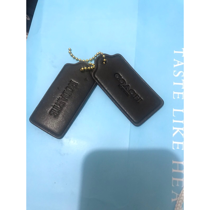 Hang Tag / Bag Tag Coach Preloved Original