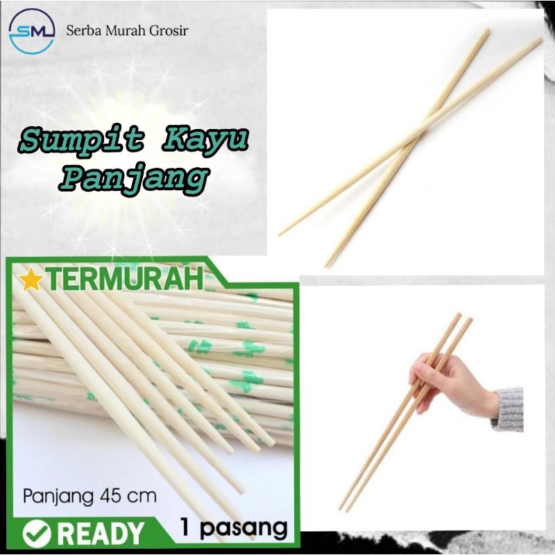 Sumpit Kayu/Sumpit Panjang kayu/Sumpit Mie