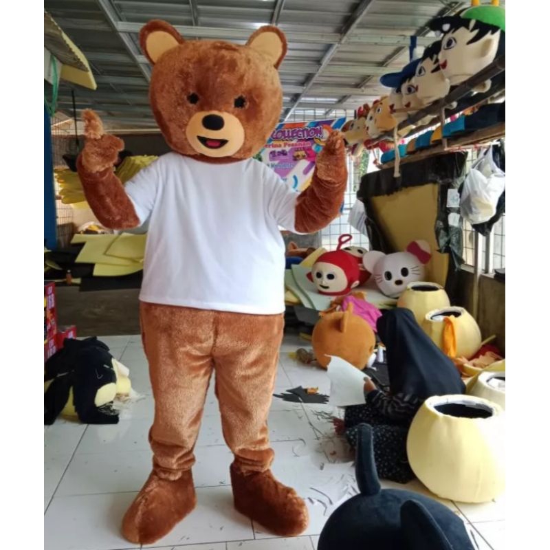 Kostum badut Teddy Bear