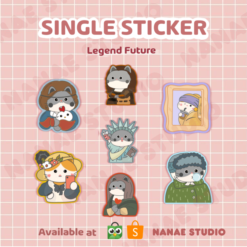 

Nanae Studio Single Sticker - Legend Future World Stiker