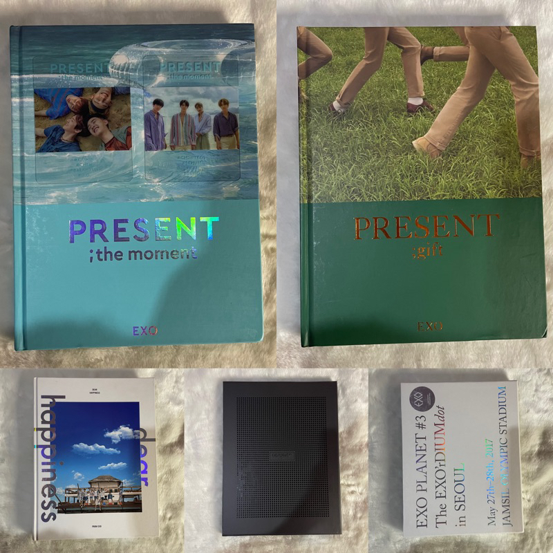 PB PHOTOBOOK EXO PRESENT GIFT THE MOMENT THE EXOLUXION EXO PLANET #2 EXORDIUM #3 DEAR HAPPINESS