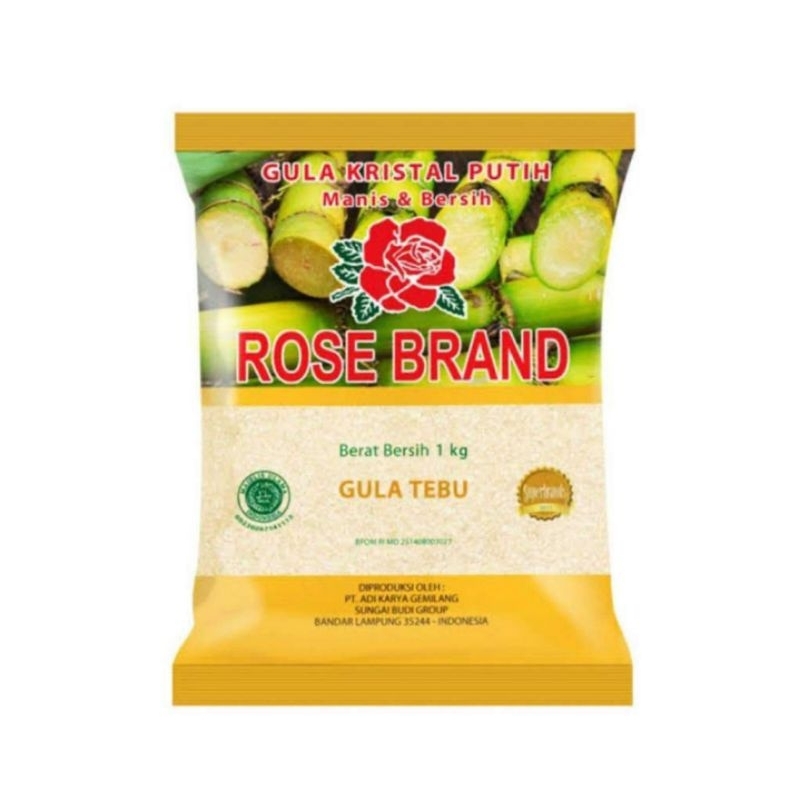 

GULA PASIR ROSE BRAND 1 KG Kuning
