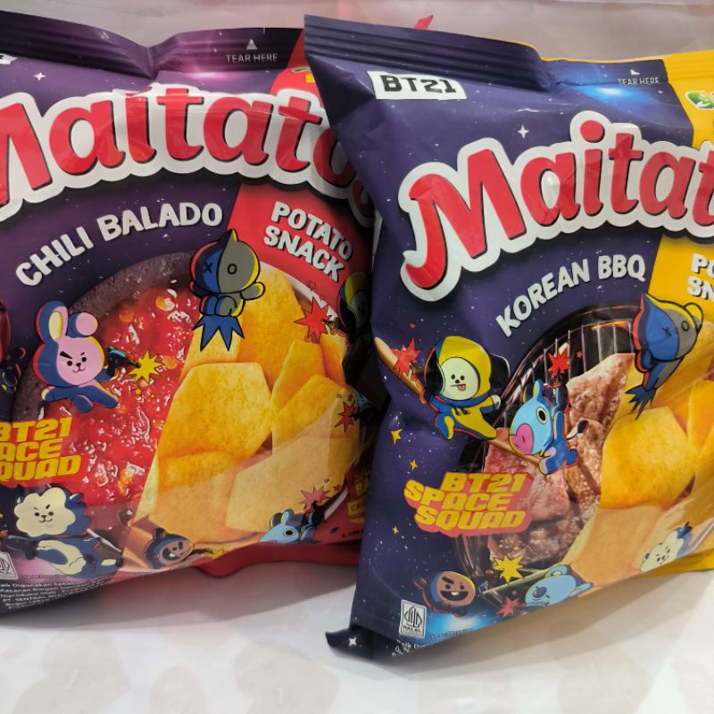 

maitatos potato snack /;snack kentang krispi 70gr