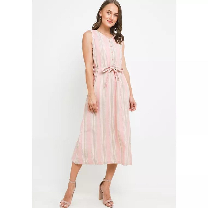 DRESS PANJNG OVERALL TRISET WANITA DEWASA ORI