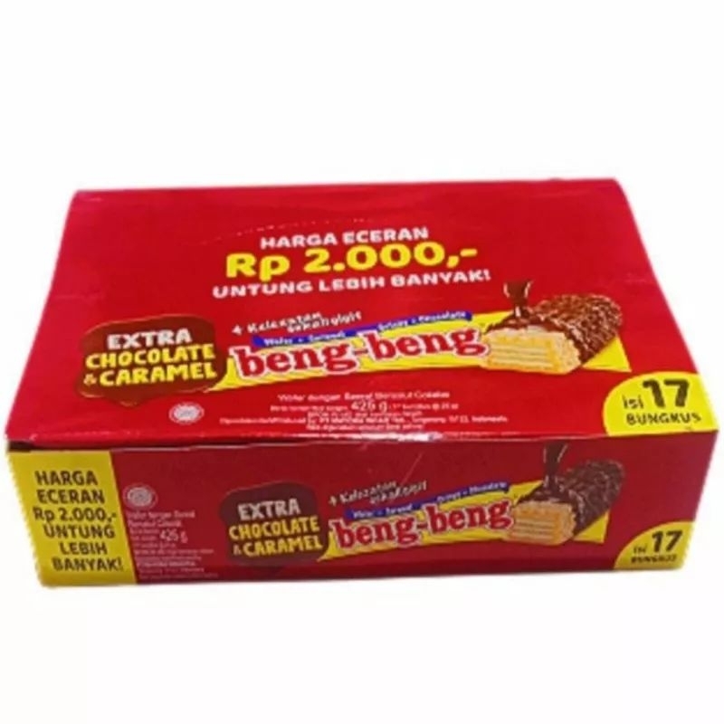 

Beng Beng Extra Chocolate 17x25gr