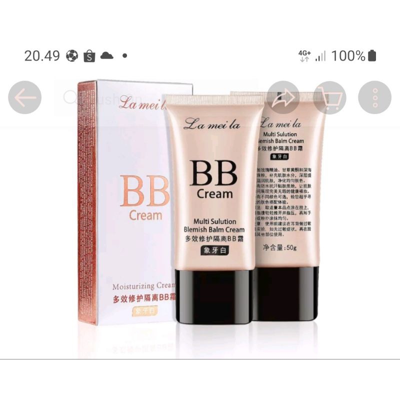 LAMEILA 7007 FOUNDATION CONCEALER BB CREAM MOISTURIZING WATERPROOF