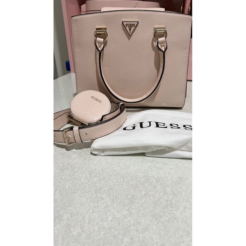 preloved guess bag, alexie satchel