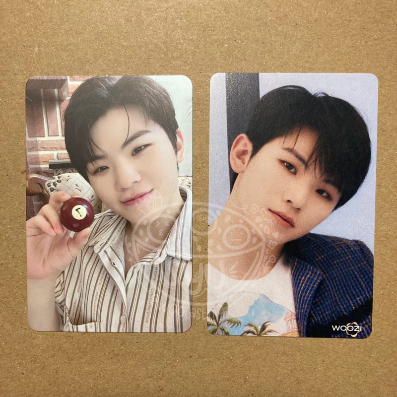 SEVENTEEN WOOZI PHOTOCARD YOUR CHOICE BESIDE VERSION HMV HITORIJANAI