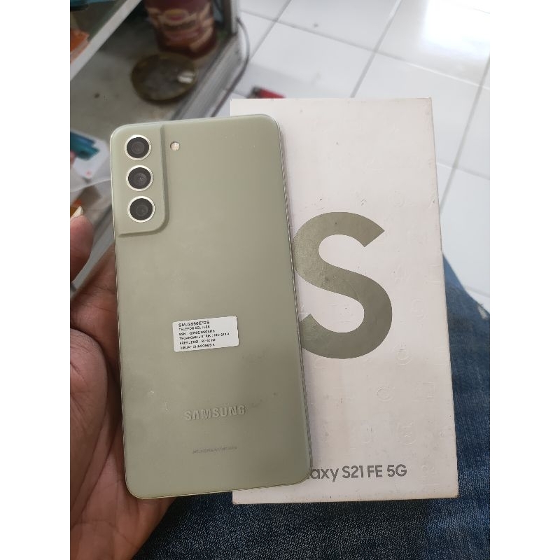 SAMSUNG S21 FE RAM 8/256GB 5G SECOND MURAH