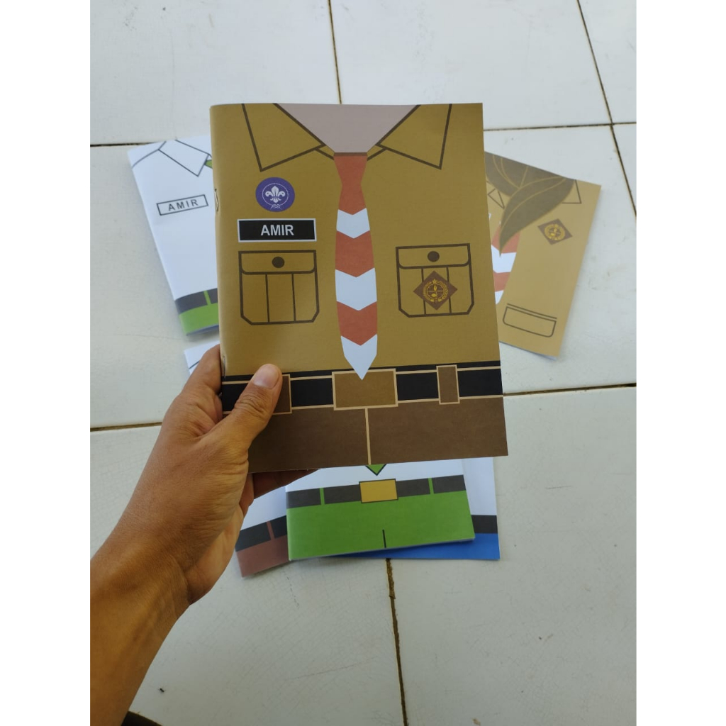 

Buku Sekolah Custom Lucu Unik
