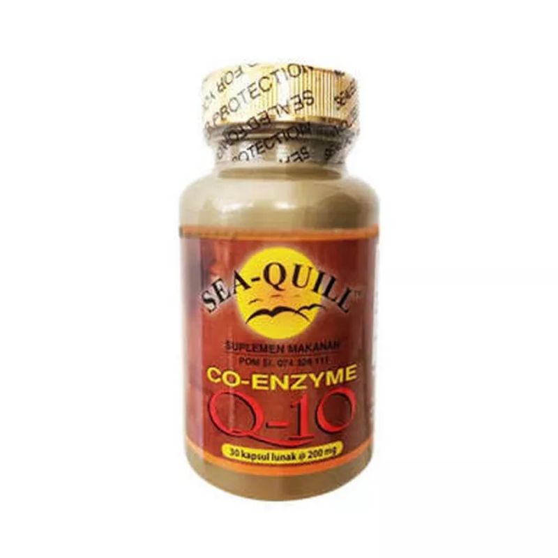 Sea Quill Coenzym Coq 10 200 MG-30 Kapsul Jantung