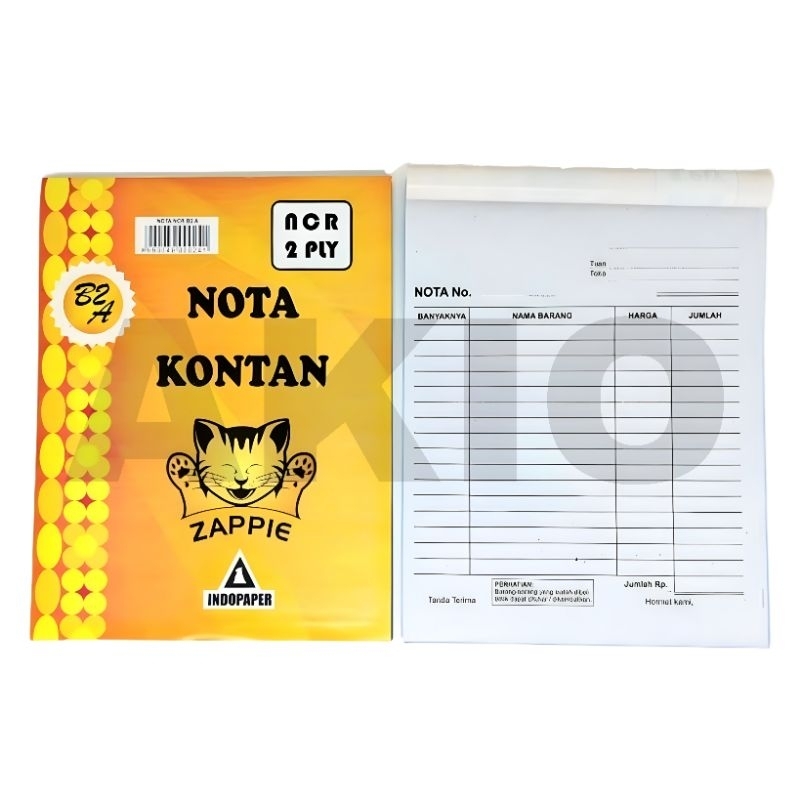 

Nota 2 Ply Kontan Besar Murah NCR ZAPPIE INDOPAPER Berkualitas