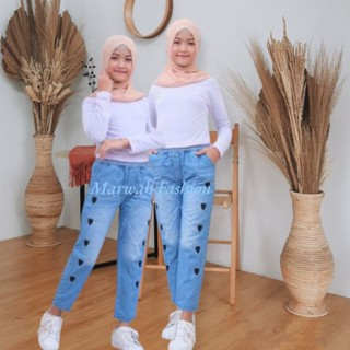CELANA BAGGY JEANS PANTS ANAK 4-16 TAHUN / JEANS ANAK PEREMPUAN / BAGGY JEANS PANJANG / BAWAHAN ANAK