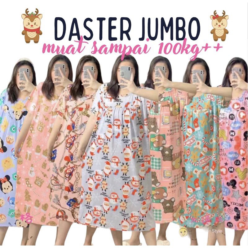 COD - DASTER JUMBO WANITA IMPORT LD110-130