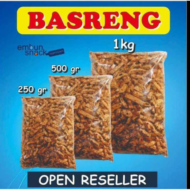 

#Basreng stik #goreng 1kg extra pedas daun jeruk #Baso goreng basreng murah #grosir